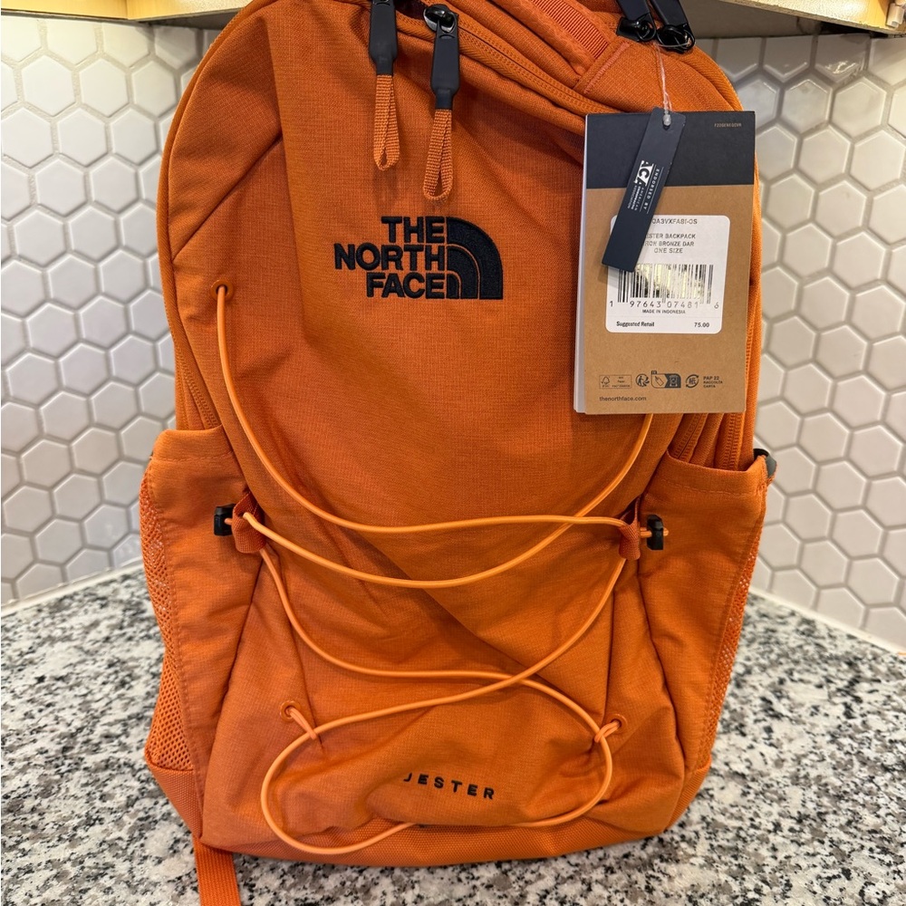 The North Face Jester Backpack in Bold Orange